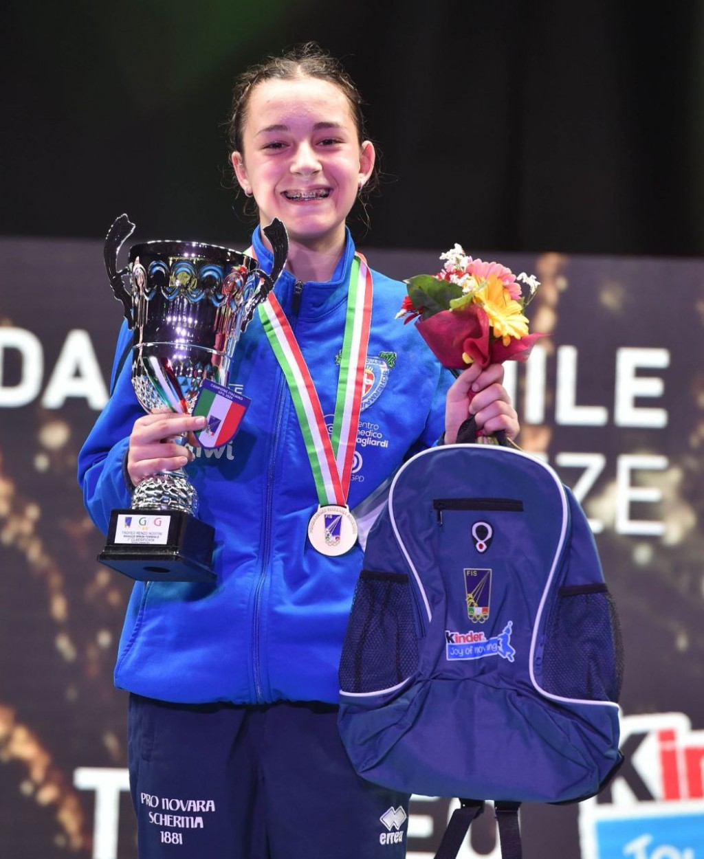 GRANDI RISULTATI PER LA PRO NOVARA SCHERMA NELLA 60a EDIZIONE DEL GRAN PREMIO GIOVANISSIMI 