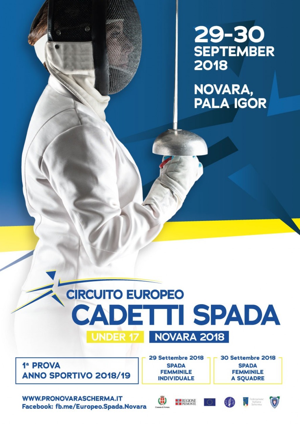 La scherma europea a Novara